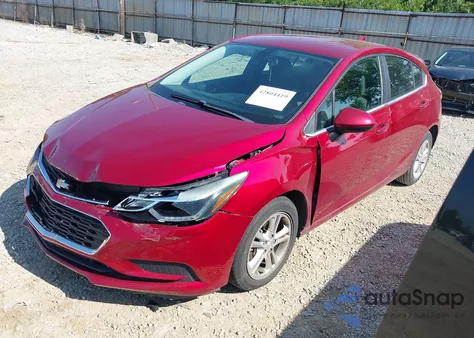 2018 Chevrolet Cruze Lt Auto из США, поврежденный, VIN 3G1BE6SM3JS541544